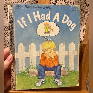 If I Had a Dog - Little Golden Book Children’s Book